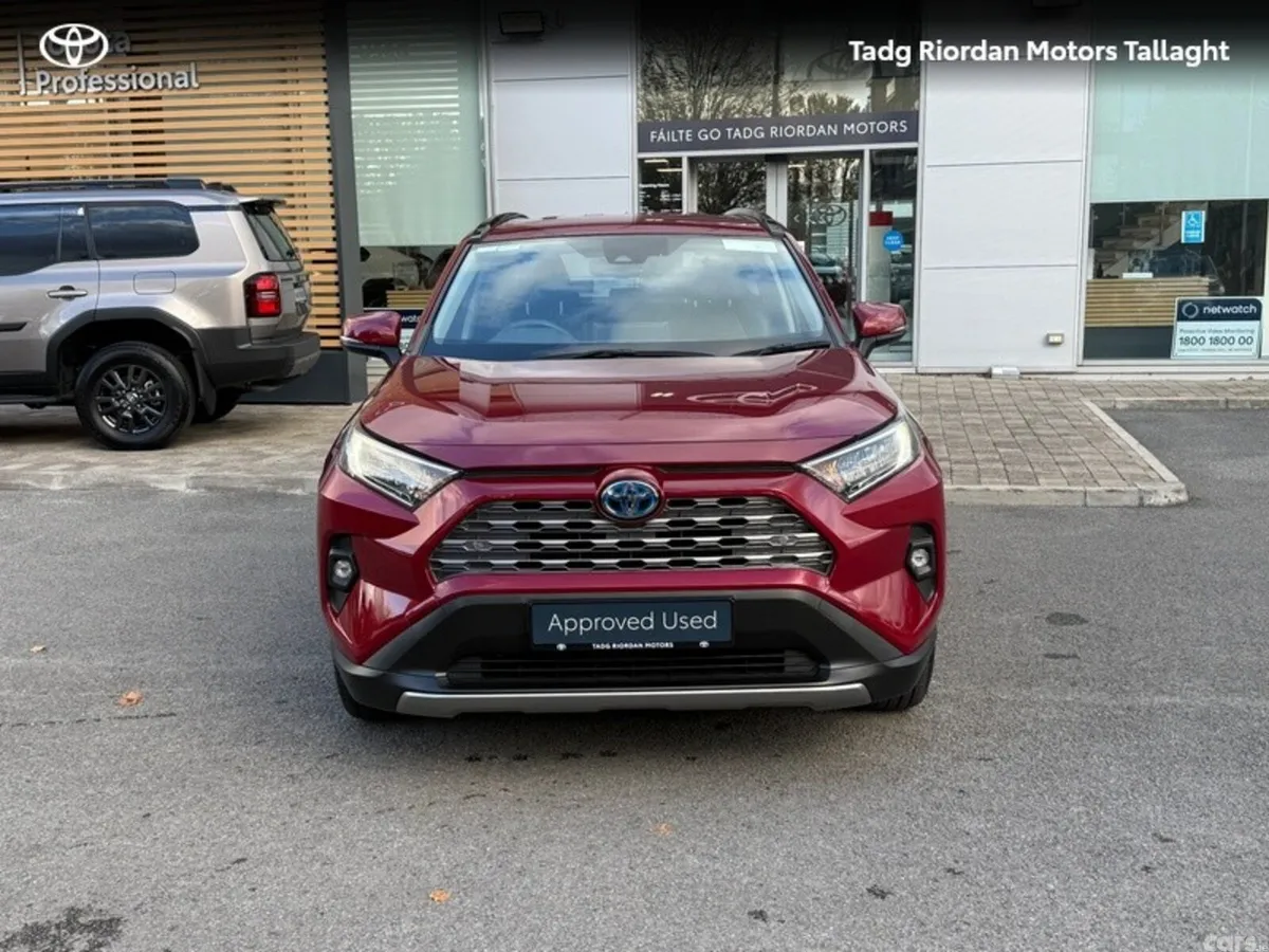 Toyota RAV4 SUV, Petrol Hybrid, 2022, Red