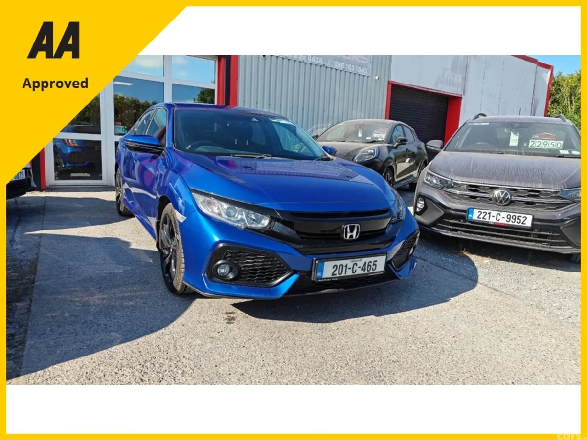 Honda Civic Hatchback, Petrol, 2020, Blue