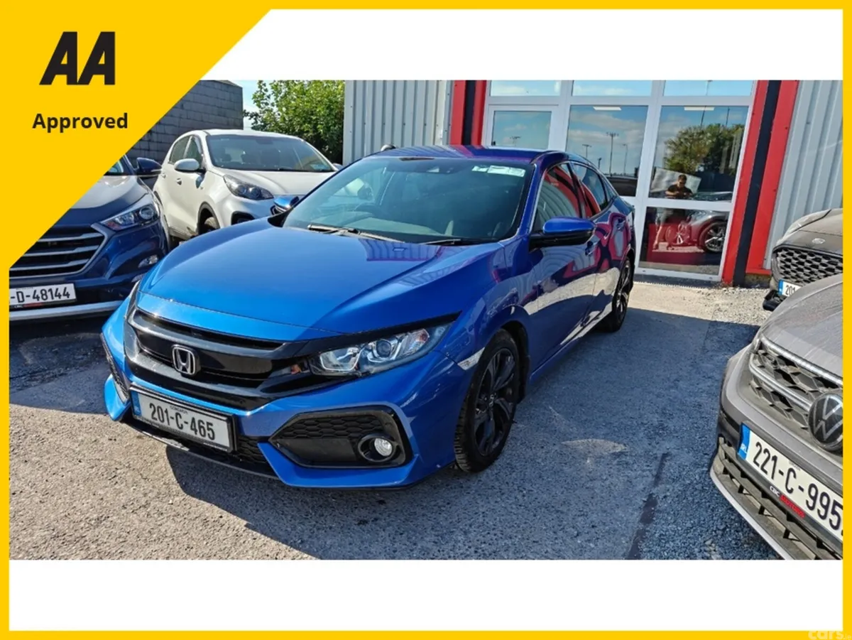 Honda Civic Hatchback, Petrol, 2020, Blue