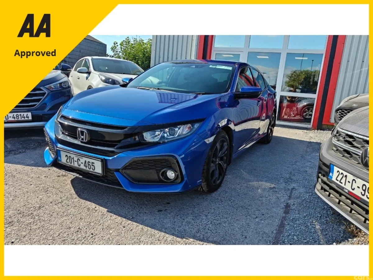 Honda Civic Hatchback, Petrol, 2020, Blue