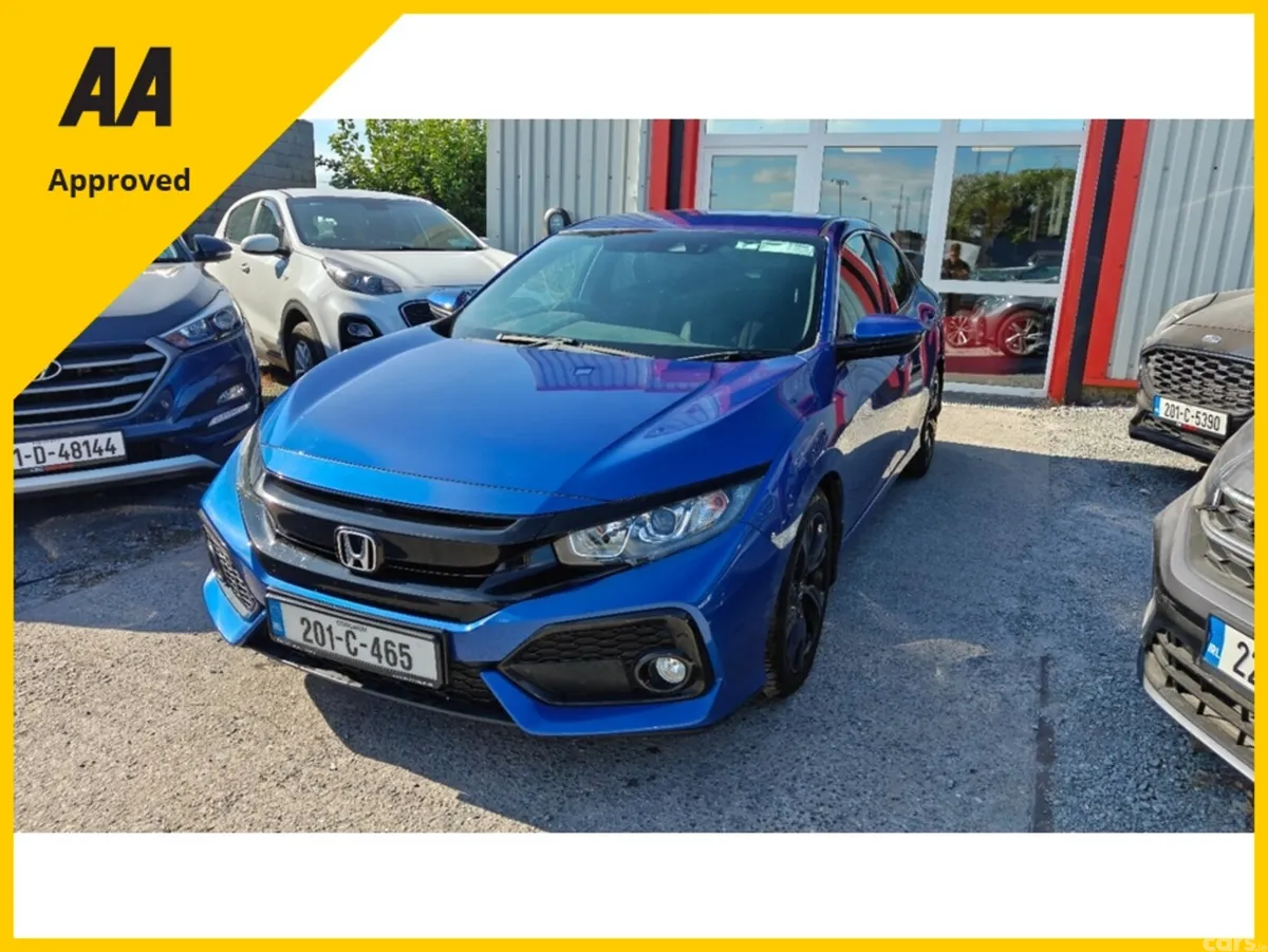 Honda Civic Hatchback, Petrol, 2020, Blue