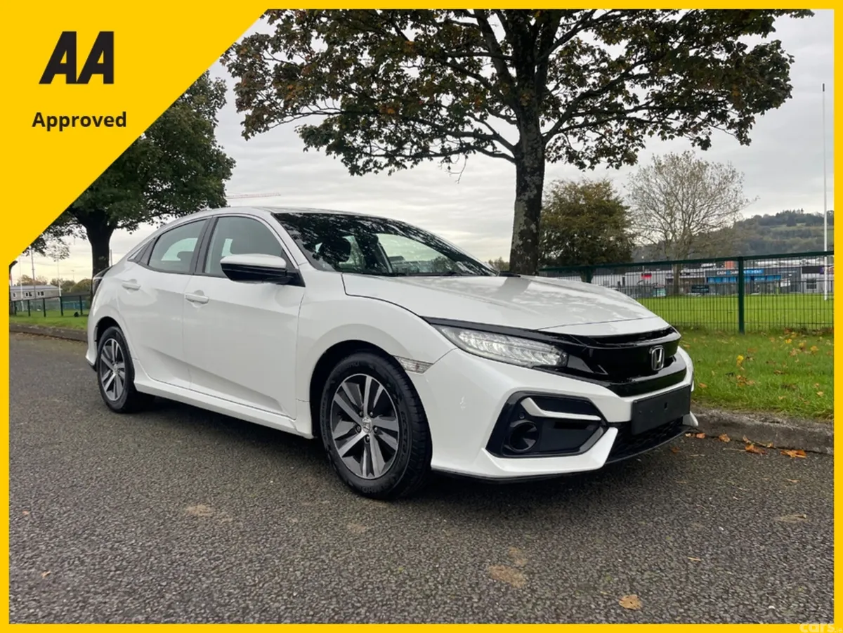 Honda Civic Hatchback, Petrol, 2021, White