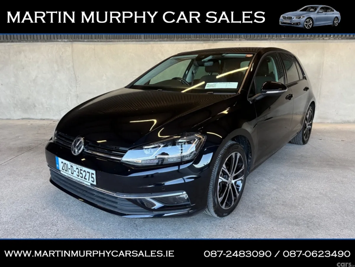 Volkswagen Golf Hatchback, Petrol, 2020, Black