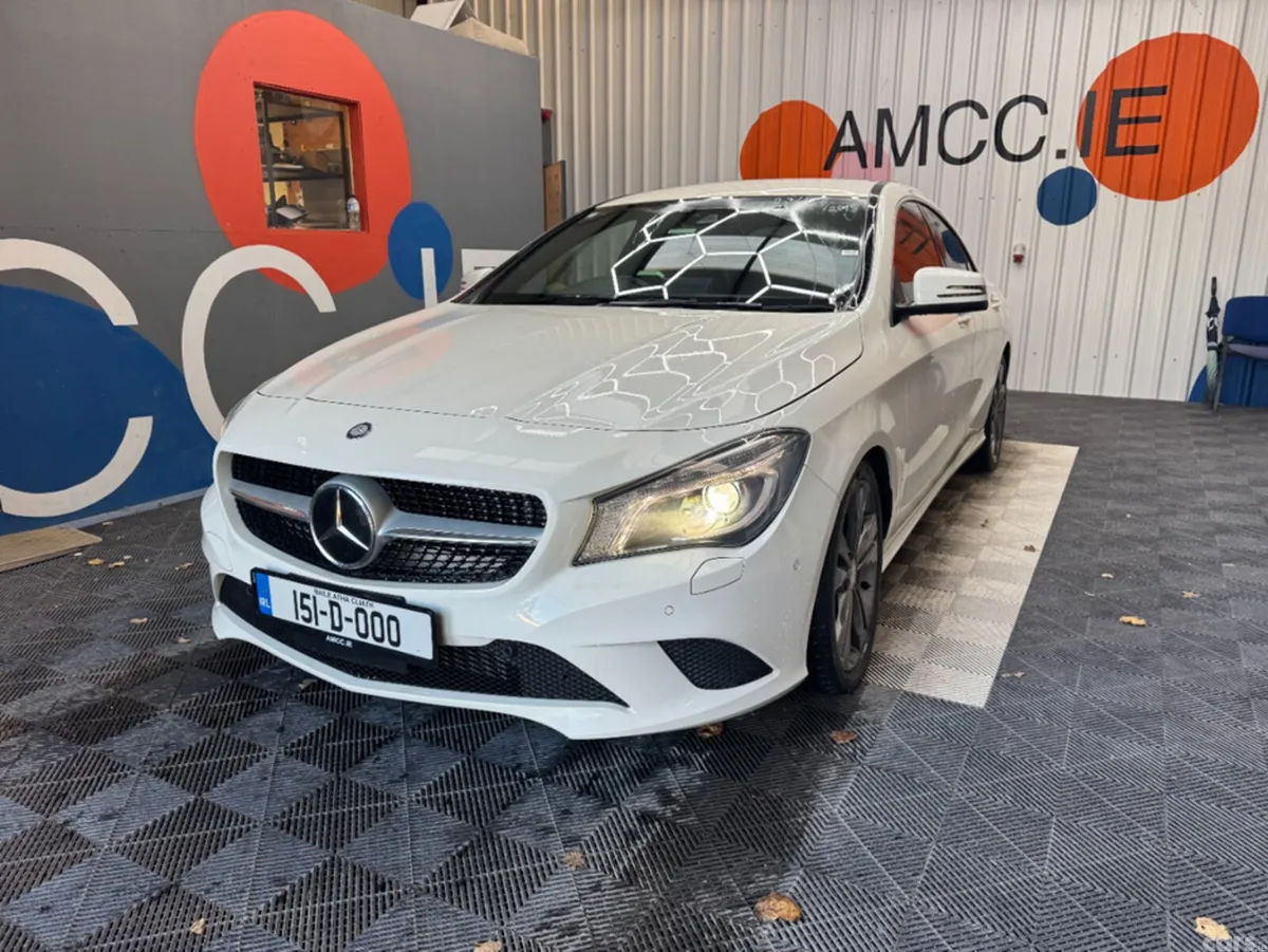 Mercedes-Benz CLA Saloon, Petrol, 2015, White