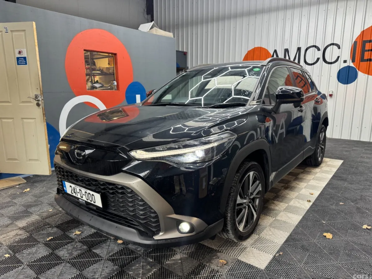 Toyota Corolla Cross SUV, Petrol Hybrid, 2024, Black