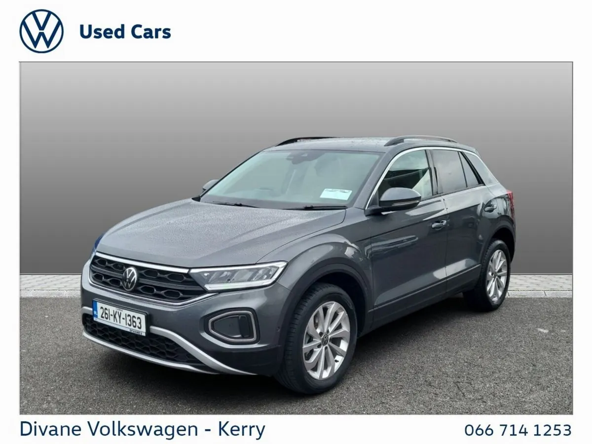 Volkswagen T-Roc SUV, Petrol, 2026, Grey