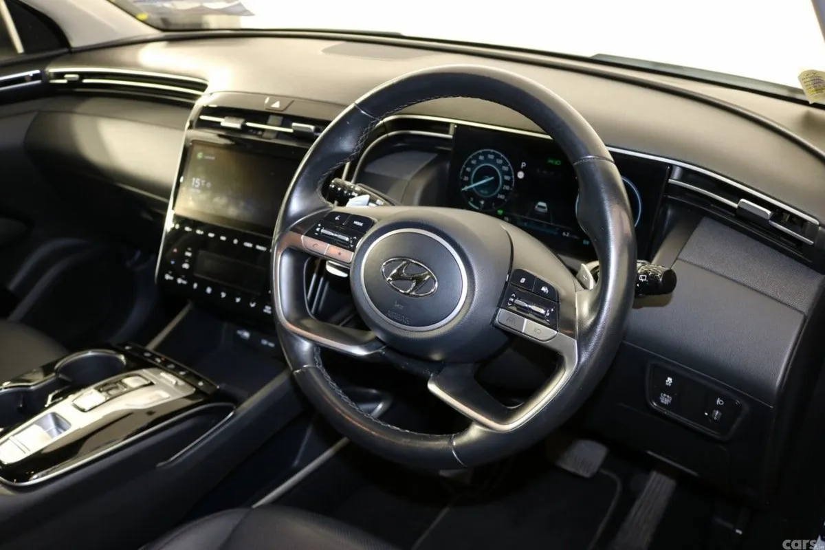 Hyundai Tucson SUV, Petrol Hybrid, 2022, White