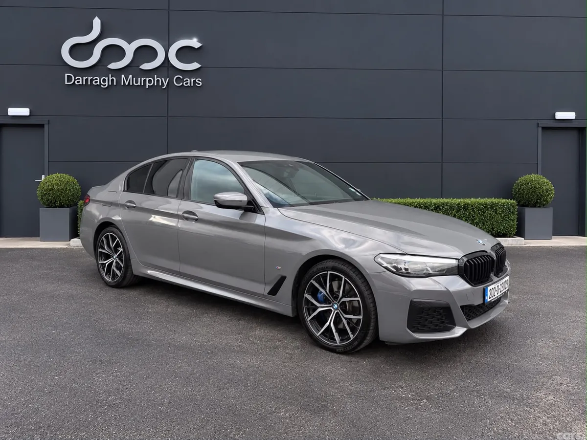 BMW 5-Series Saloon, Petrol Plug-in Hybrid, 2020, Grey