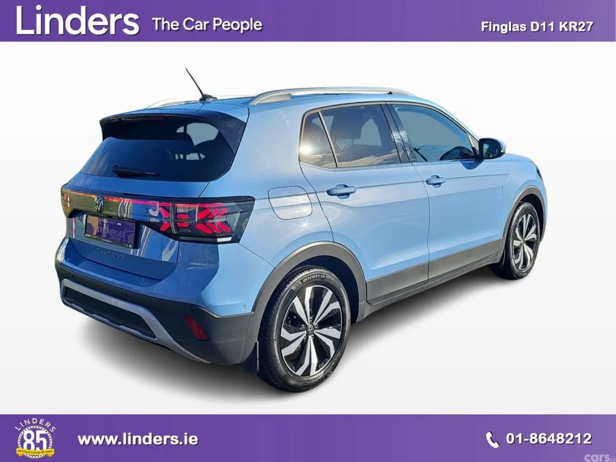 Volkswagen T-Cross Estate, Petrol, 2024, Blue