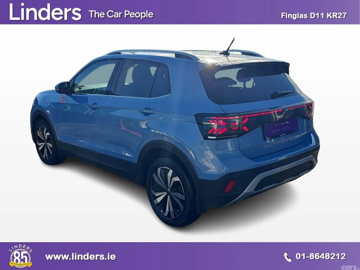 Volkswagen T-Cross Estate, Petrol, 2024, Blue