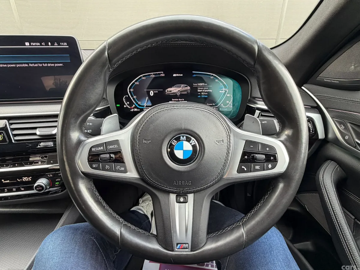 BMW 5-Series Saloon, Petrol Plug-in Hybrid, 2020, Grey
