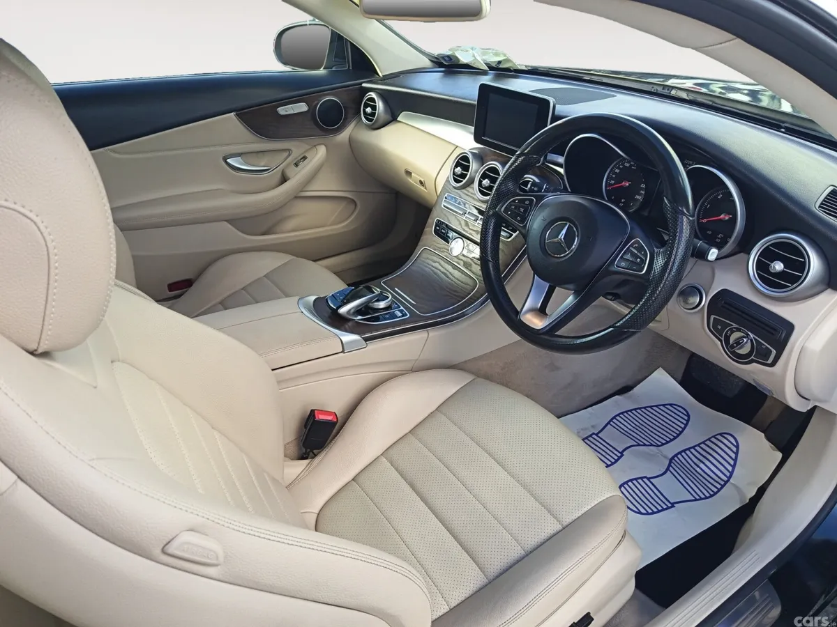 Mercedes-Benz C-Class Coupe, Diesel, 2016, Black