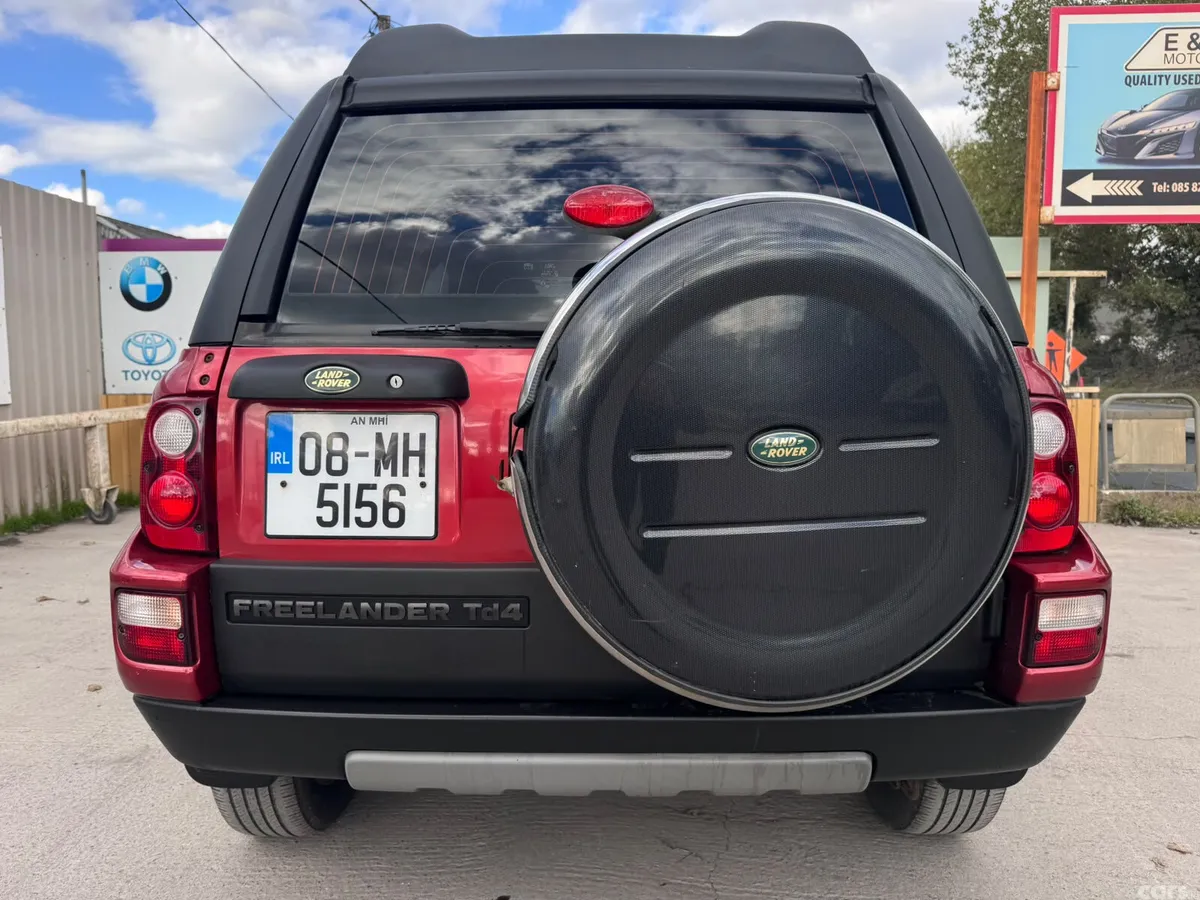 Land Rover Freelander SUV, Diesel, 2008, Red