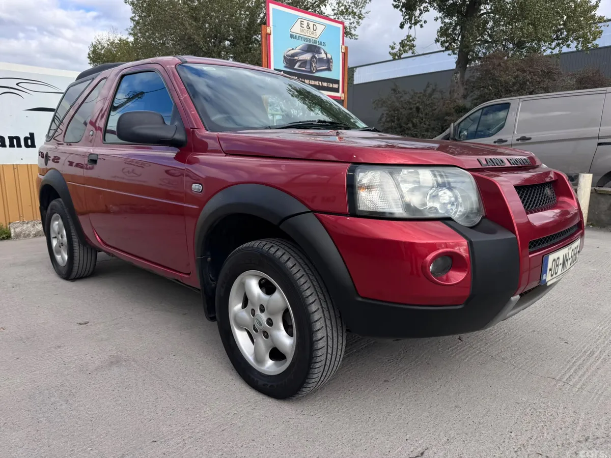 Land Rover Freelander SUV, Diesel, 2008, Red