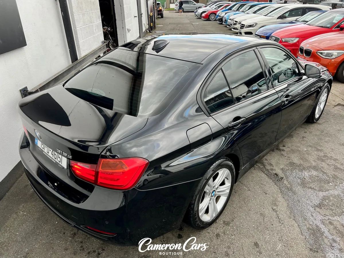 BMW 3-Series Saloon, Diesel, 2015, Black
