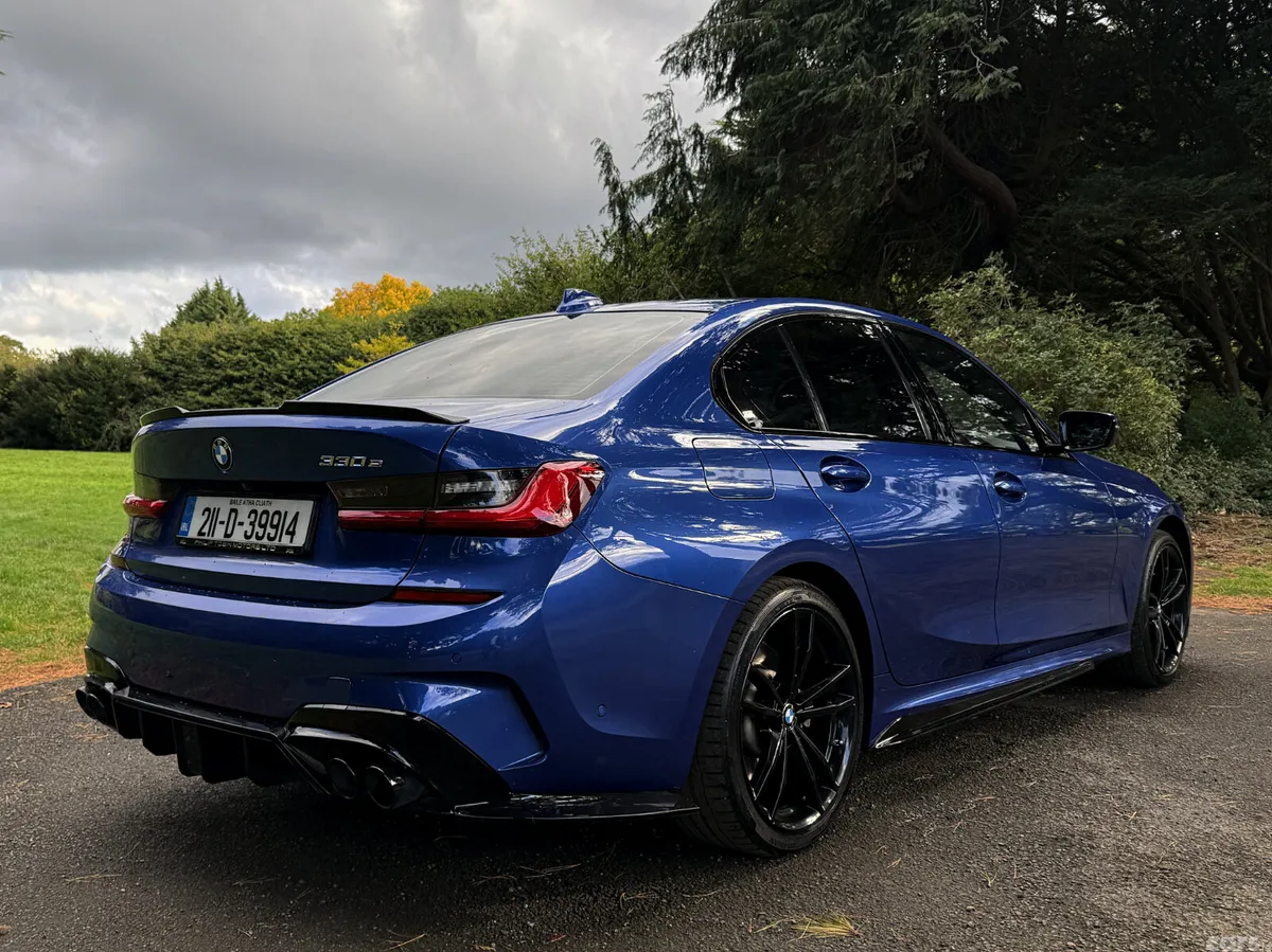 BMW 3-Series Saloon, Petrol Plug-in Hybrid, 2021, Blue