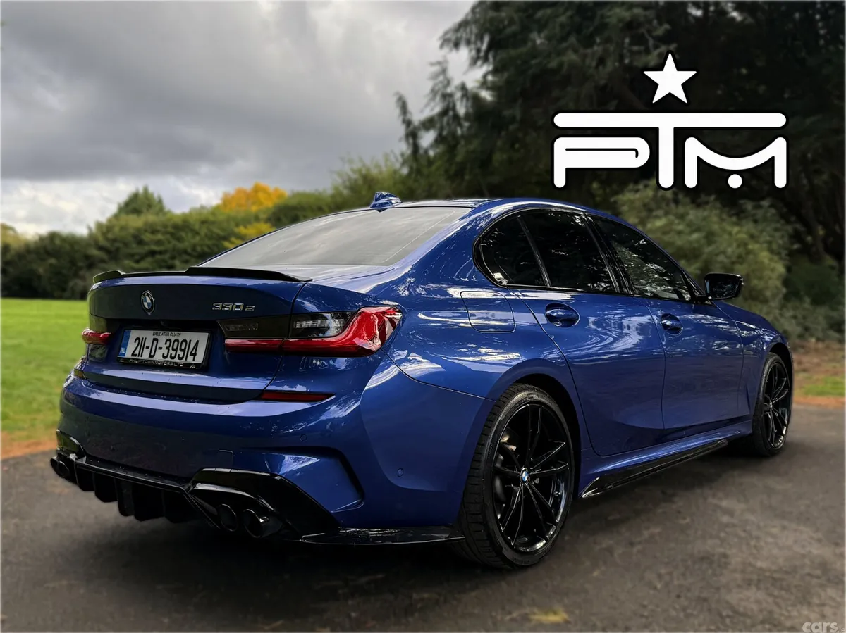 BMW 3-Series Saloon, Petrol Plug-in Hybrid, 2021, Blue