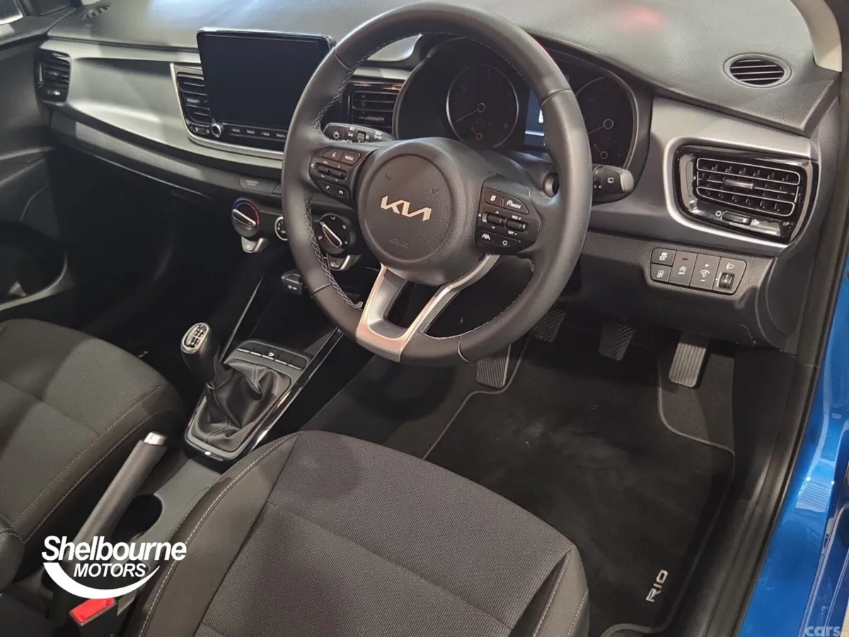 Kia Rio Hatchback, Petrol, 2023, Blue