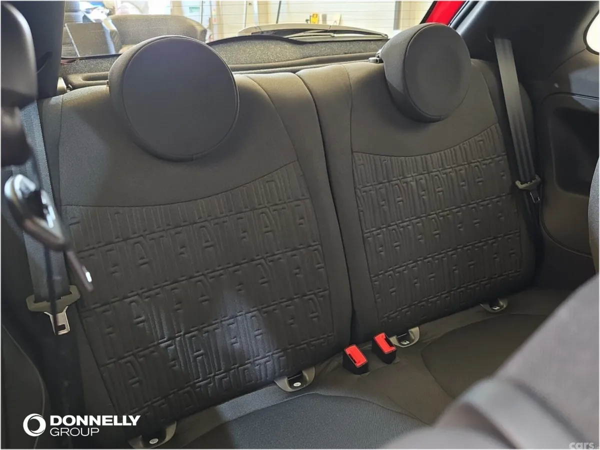 Fiat 500 Hatchback, Petrol, 2024, Red