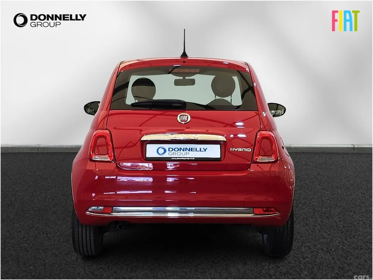 Fiat 500 Hatchback, Petrol, 2024, Red
