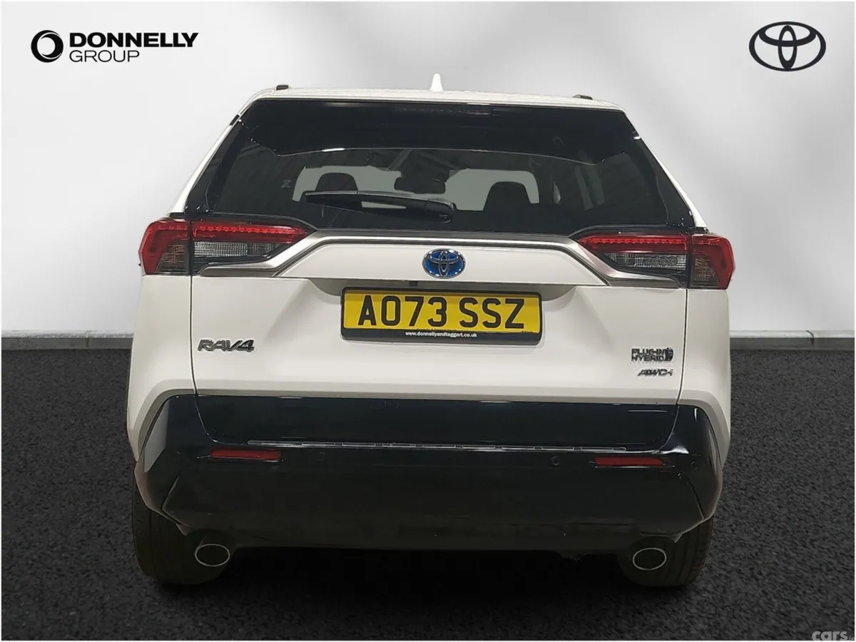 Toyota RAV4 SUV, Petrol Hybrid, 2023, White