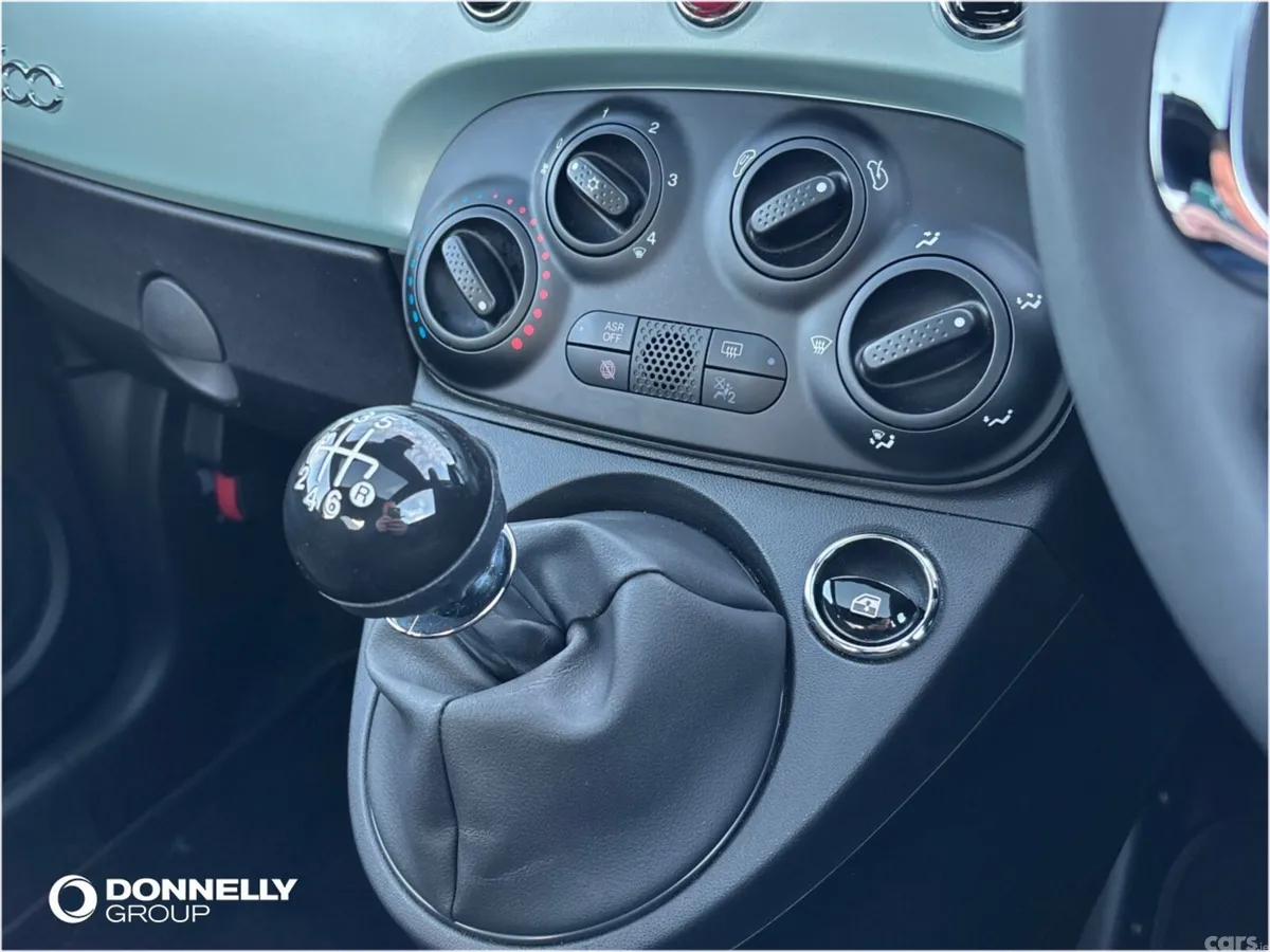 Fiat 500 Hatchback, Petrol, 2024, Green