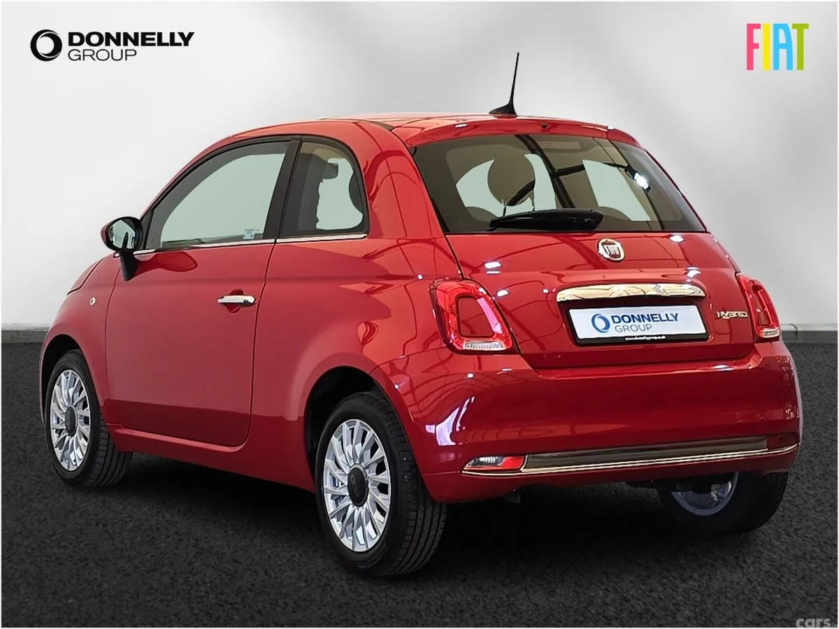 Fiat 500 Hatchback, Petrol, 2024, Red