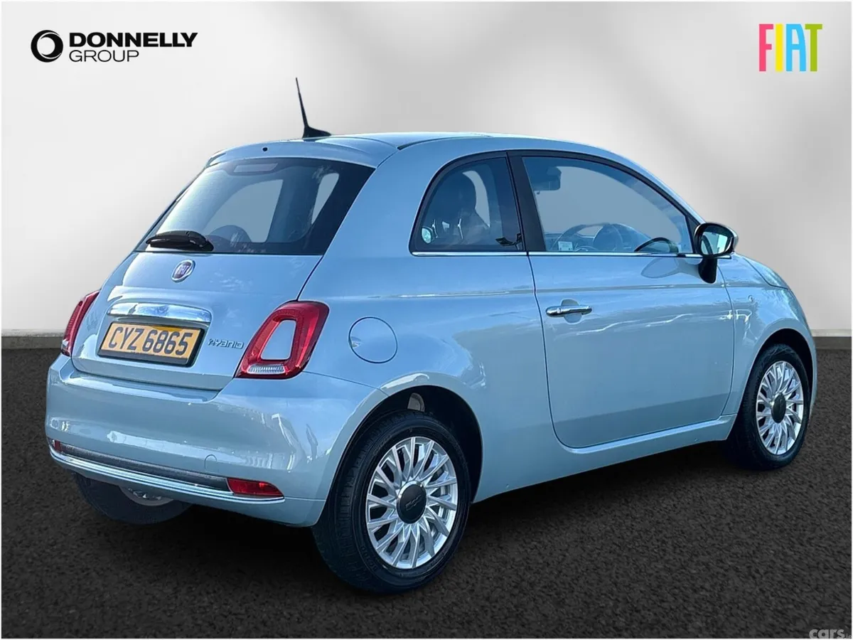 Fiat 500 Hatchback, Petrol, 2024, Green