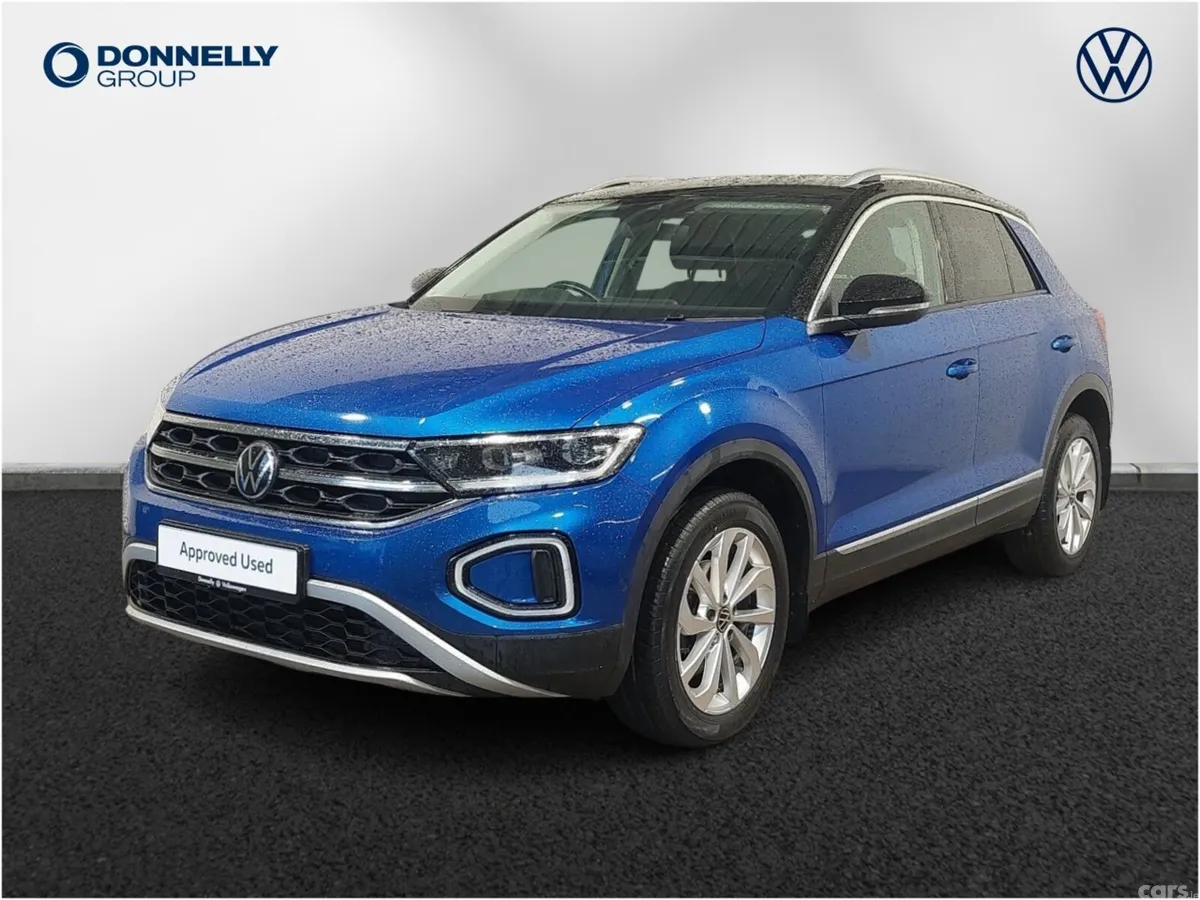 Volkswagen T-Roc Hatchback, Petrol, 2022, Blue