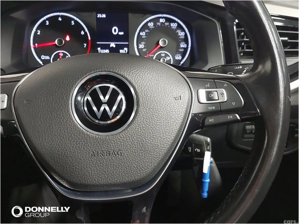 Volkswagen Polo Hatchback, Petrol, 2021, Blue