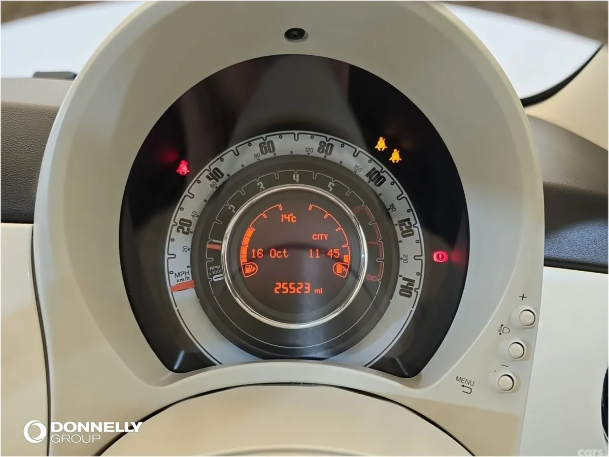 Fiat 500 Hatchback, Petrol, 2024, White