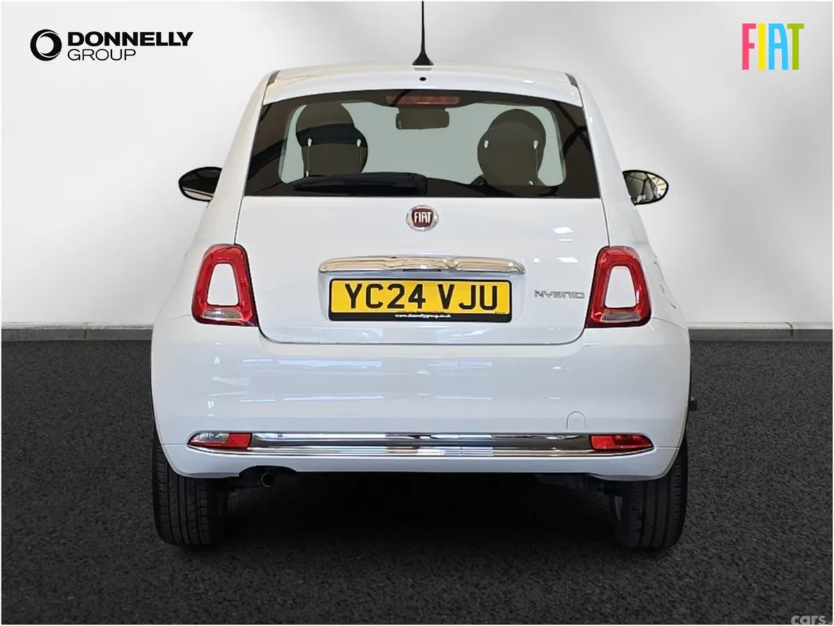 Fiat 500 Hatchback, Petrol, 2024, White