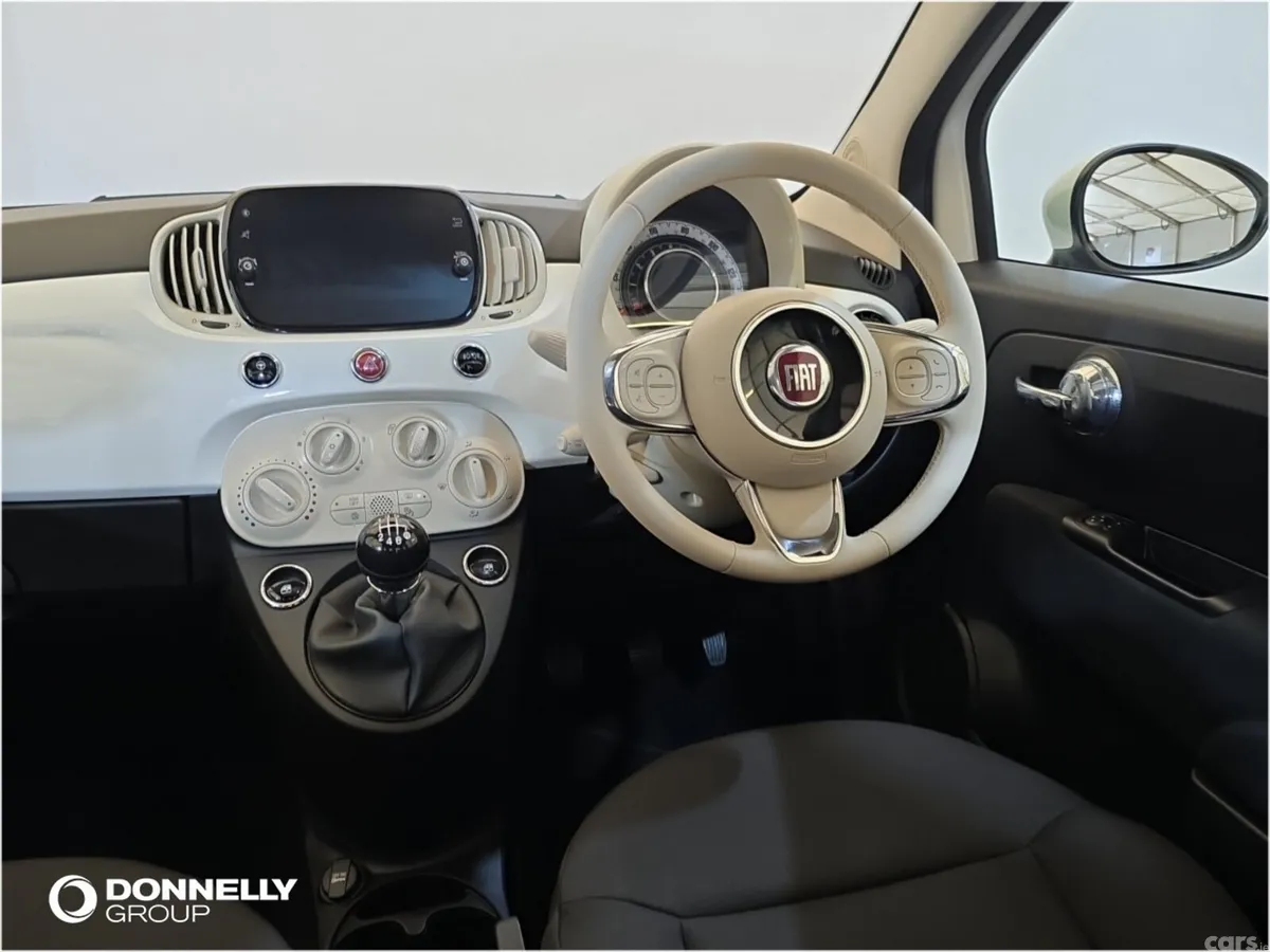 Fiat 500 Hatchback, Petrol, 2024, White