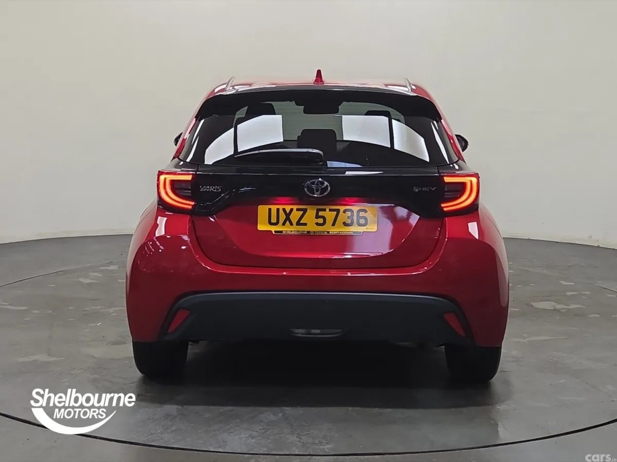 Toyota Yaris Hatchback, Petrol Hybrid, 2025, Red