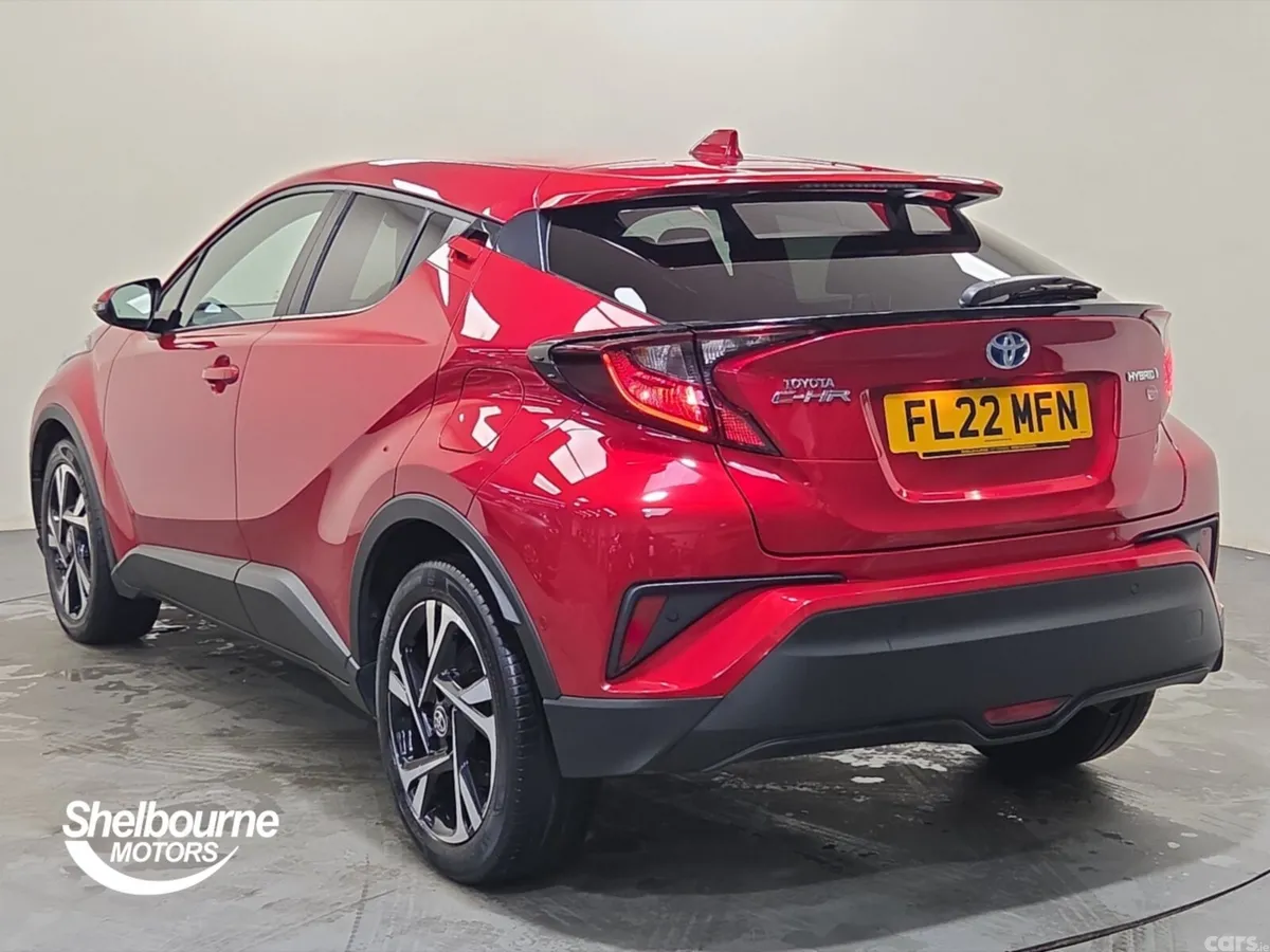 Toyota C-HR Hatchback, Petrol Hybrid, 2022, Red