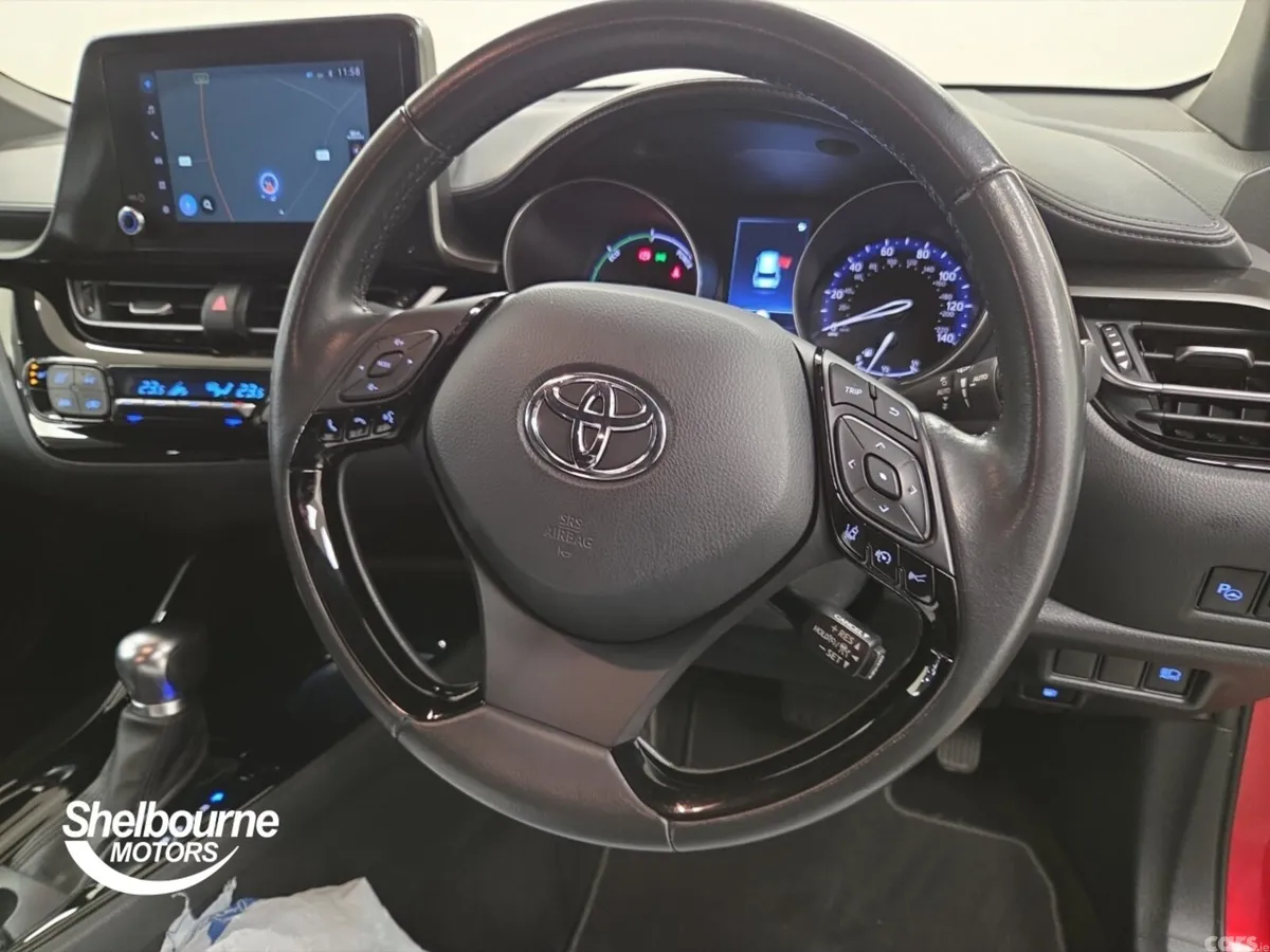 Toyota C-HR Hatchback, Petrol Hybrid, 2022, Red