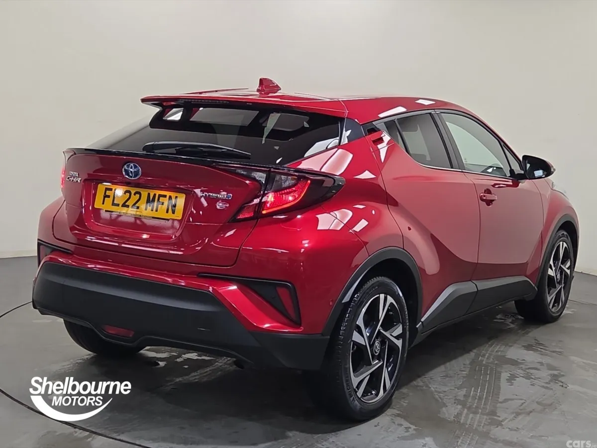 Toyota C-HR Hatchback, Petrol Hybrid, 2022, Red