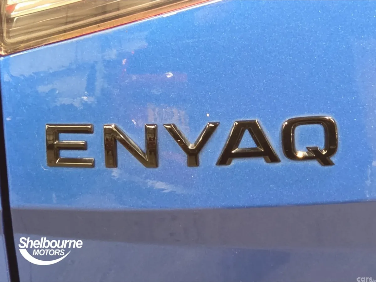 Skoda Enyaq SUV, Electric, 2023, Blue