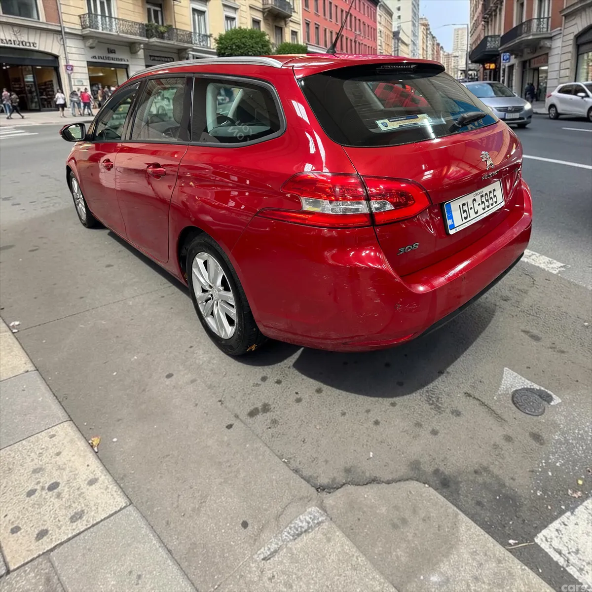 Peugeot 308 Estate, Diesel, 2015, Red