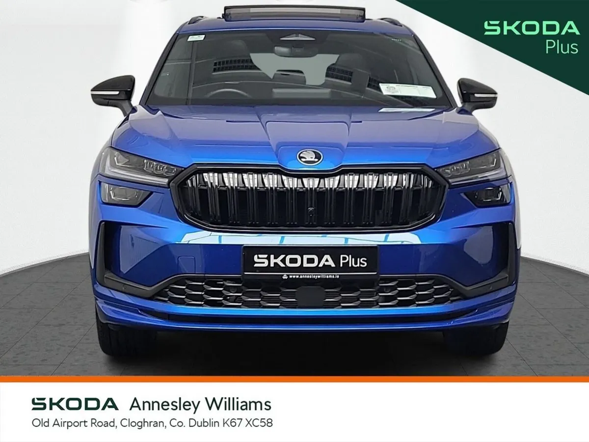 Skoda Kodiaq SUV, Petrol Plug-in Hybrid, 2026, Blue