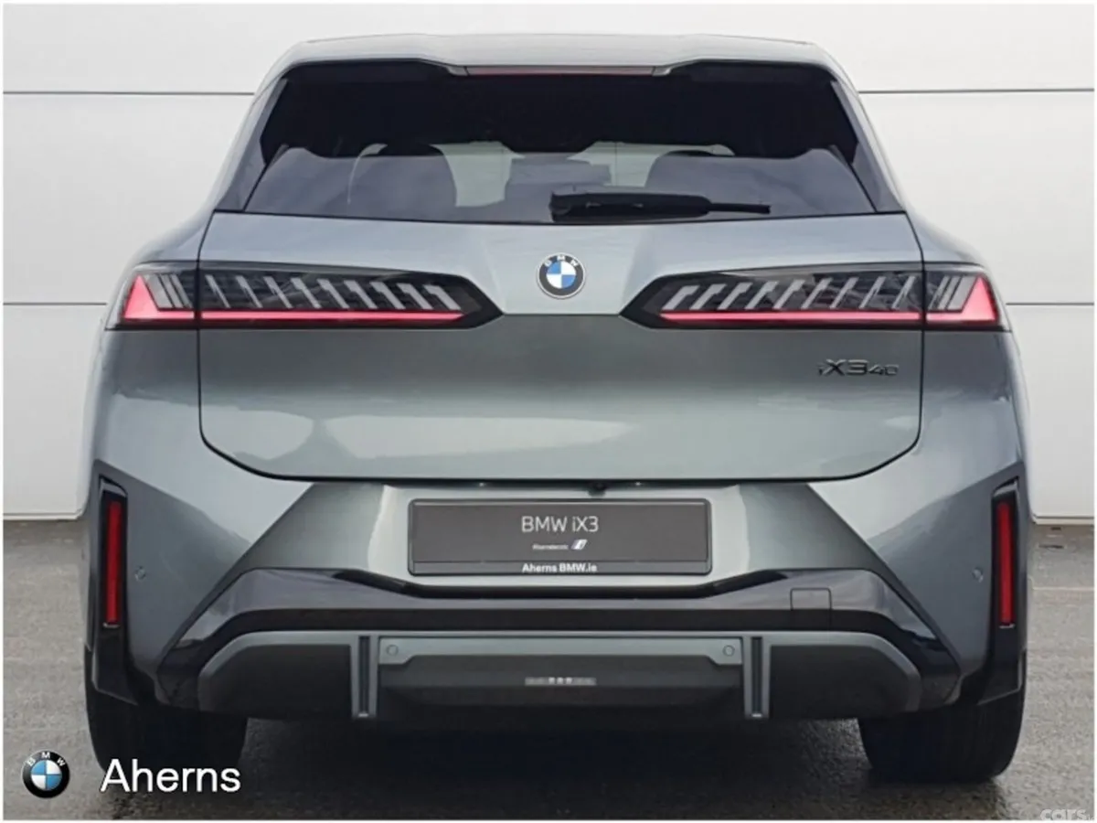 BMW iX3 SUV, Electric, 2026, Green