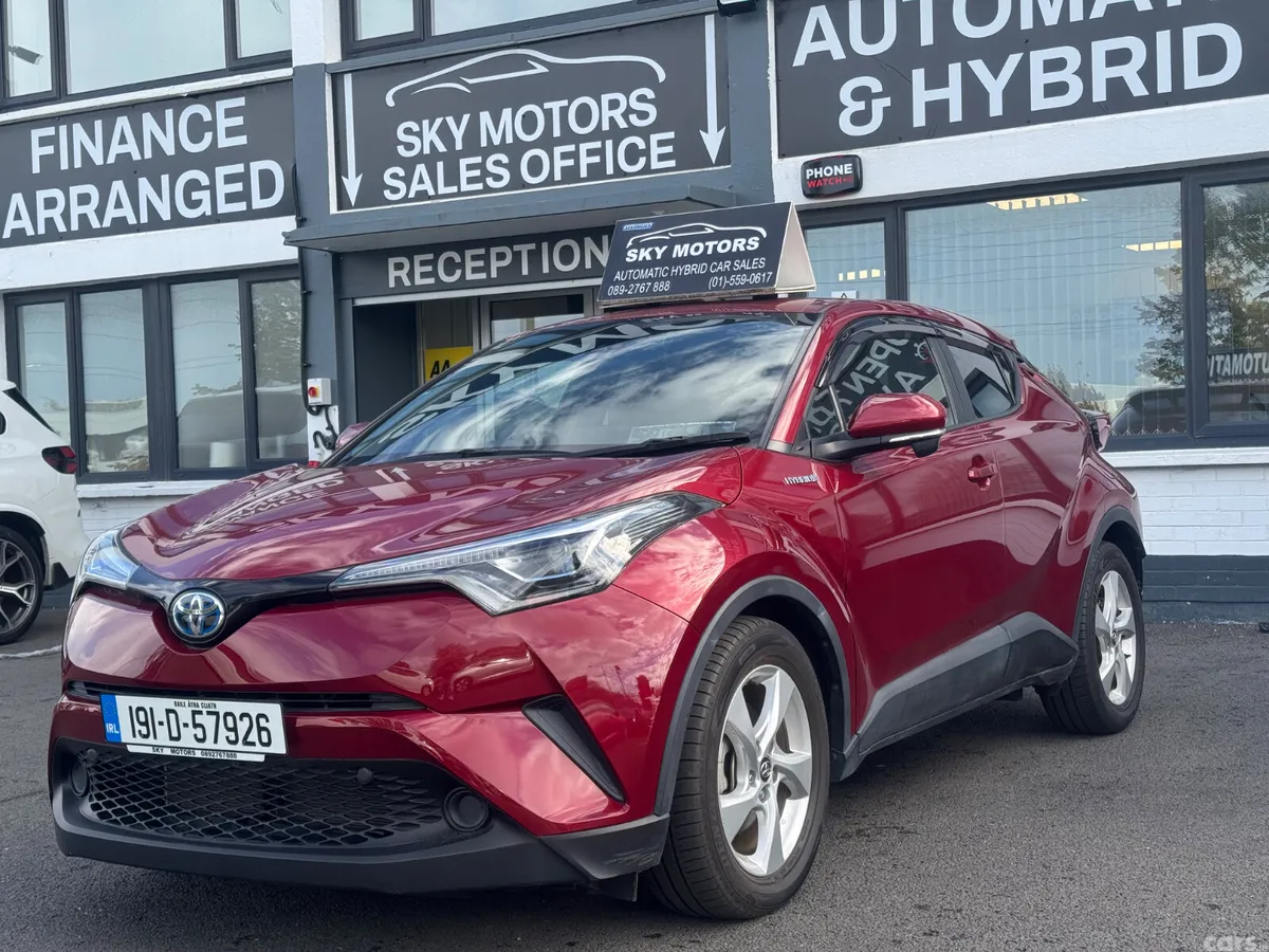 Toyota C-HR Hatchback, Petrol Hybrid, 2019, Red