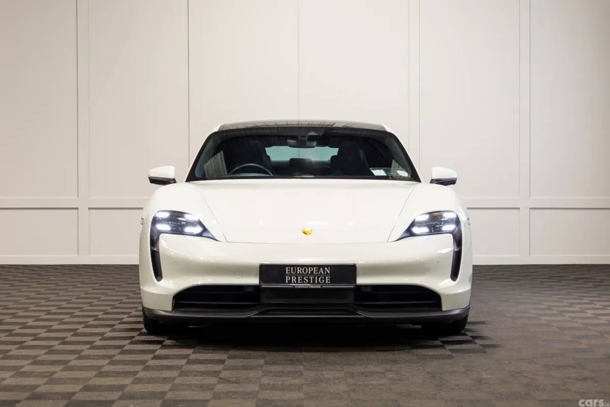 Porsche Taycan Saloon, Electric, 2022, White