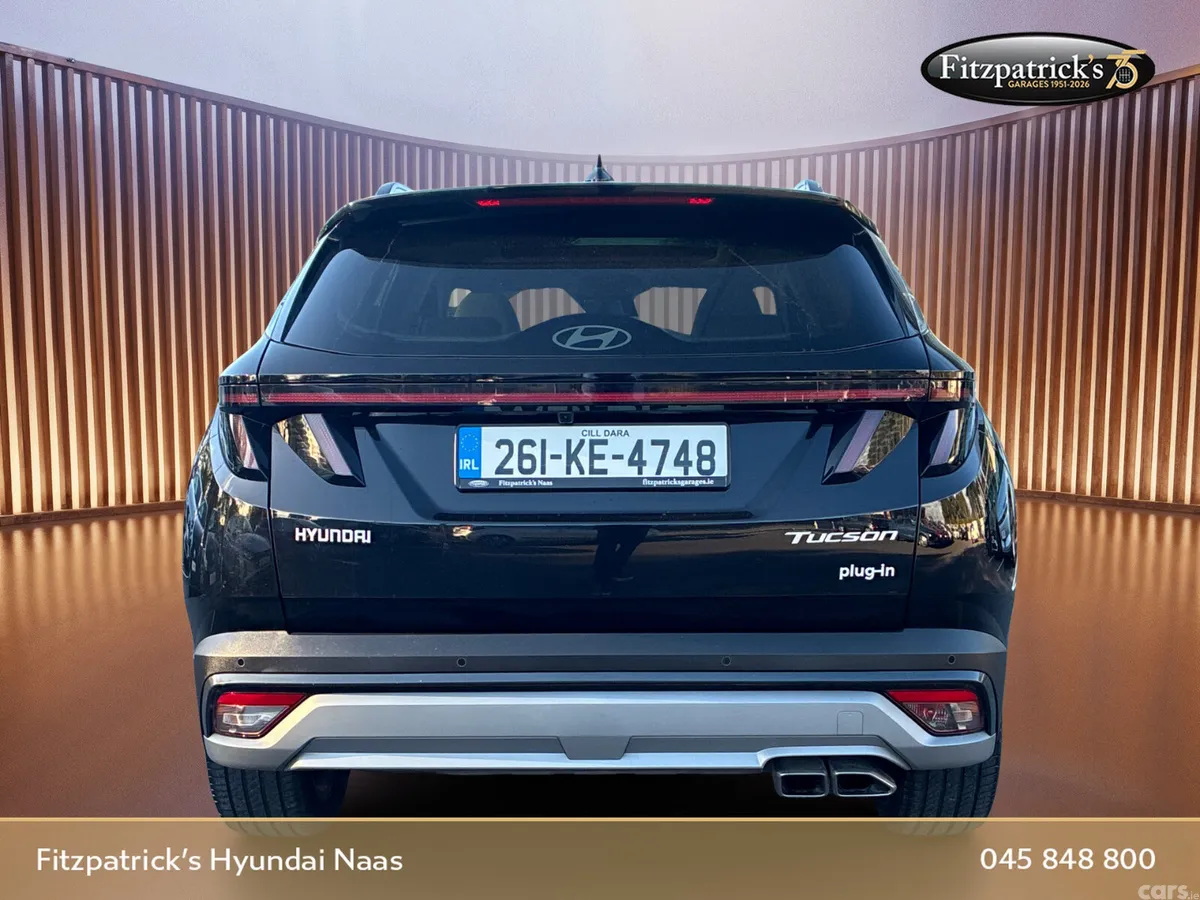 Hyundai Tucson SUV, Petrol Plug-in Hybrid, 2026, Black