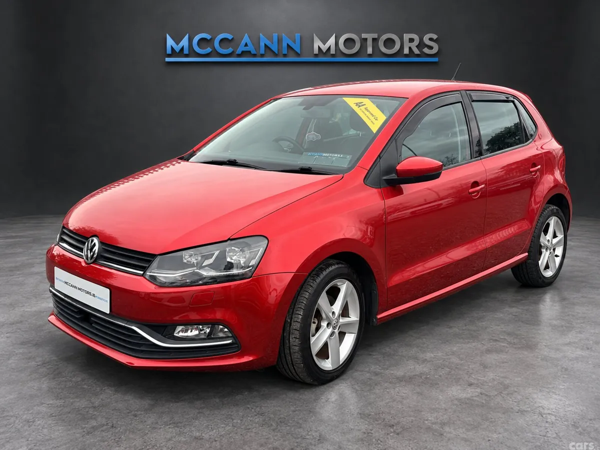 Volkswagen Polo Hatchback, Petrol, 2017, Red