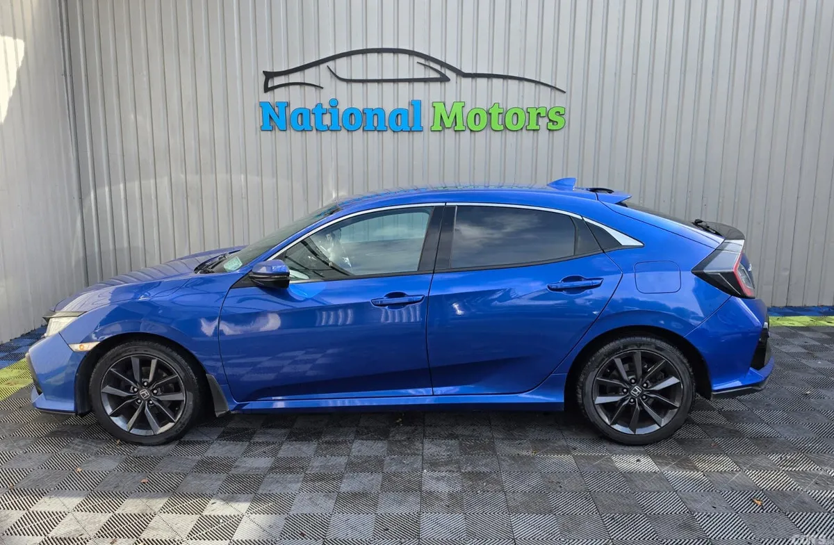 Honda Civic Hatchback, Petrol, 2021, Blue