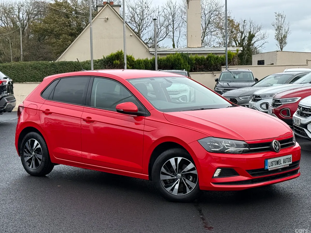 Volkswagen Polo Hatchback, Petrol, 2018, Red