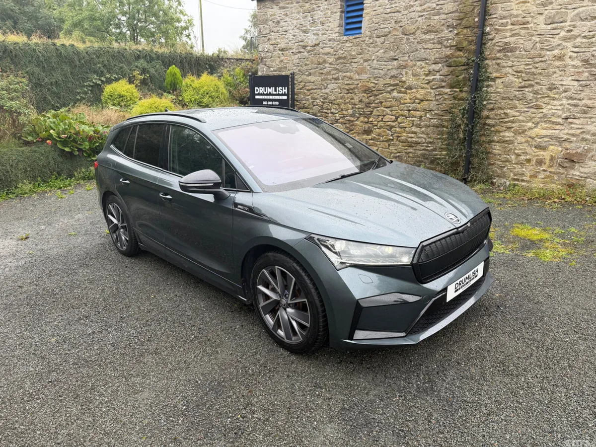 Skoda Enyaq Estate, Electric, 2022, Grey