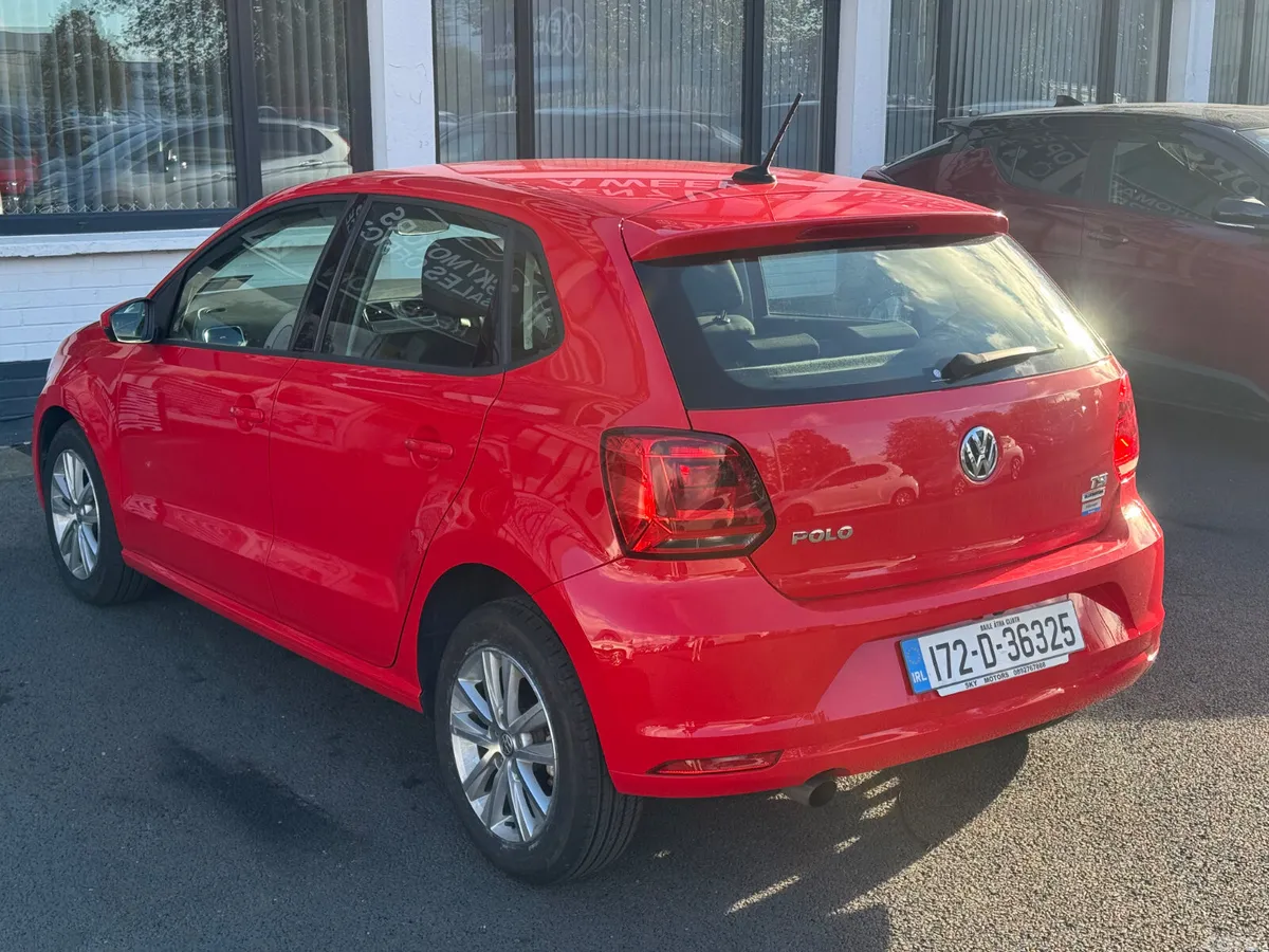 Volkswagen Polo Hatchback, Petrol, 2017, Red