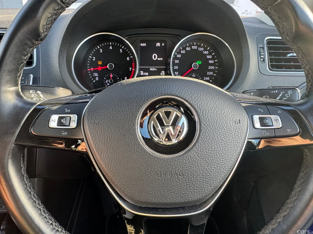 Volkswagen Polo Hatchback, Petrol, 2017, Red